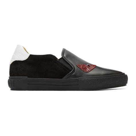 fendi black bag bugs slip on sneakers|fendi bag bugs pre order.